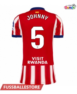 Günstige Atletico Madrid Johnny Cardoso #5 Heimtrikot Damen 2026-27 Kurzarm